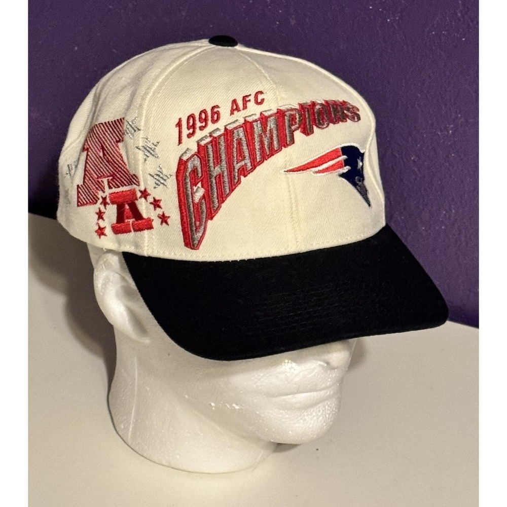 Vintage Sports Specialties New England Patriots Hat 1996 AFC Champions Snapback